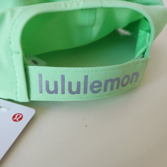NWT LULULEMON SCGL Green LTWT Adjustable Closure Women's F&F Run Hat OS - Picture 5 of 9